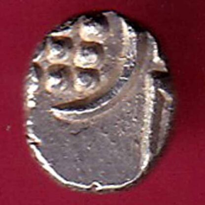 TRAVANCOR STATE RAJARAM VERMA IV SILVER CHUKRAM COIN – FC556 - Image 2