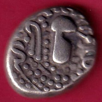 ANCIENT INDIA GADHAYA DYNASTY KING PORTRAIT COIN – FC564