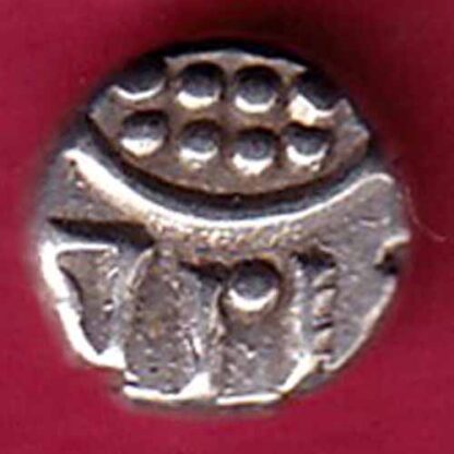 TRAVANCOR STATE RAJARAM VERMA IV SILVER CHUKRAM COIN – FC575 - Image 2