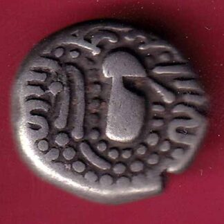 ANCIENT INDIA GADHAYA DYNASTY KING PORTRAIT COIN – FC577