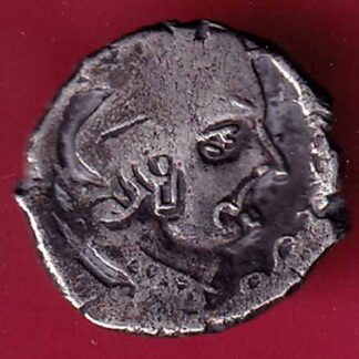 ANCIENT INDIA KSHATRAP DYNASTY KING PORTRAIT SILVER COIN – FC583
