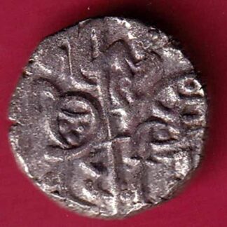 DELHI SULTAN SAMANT DEVA HORSE MAN & BULL TYPE COIN - FC550