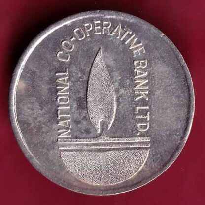 SILVER TOKEN: NATIONAL CO.OP BANK LTD. Weight – 10.82 gm SHREE GANESHJI : FC309 - Image 2