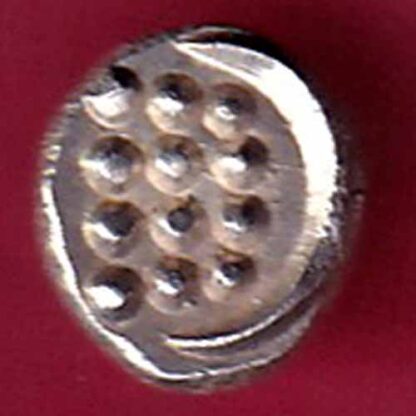 TRAVANCOR STATE RAJARAM VERMA IV SILVER CHUKRAM COIN– FC602 - Image 2