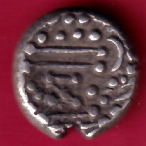 ANCIENT INDIA GADHAYA DYNASTY KING PORTRAIT COIN –F3944 - Image 2