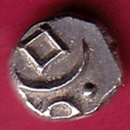 TRAVANCOR STATE RAJARAM VERMA IV SILVER CHUKRAM COIN - F3948