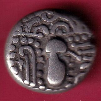 ANCIENT INDIA GADHAYA DYNASTY KING PORTRAIT COIN- :-F4010