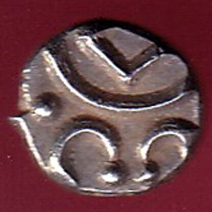 TRAVANCOR STATE RAJARAM VERMA IV SILVER CHUKRAM COIN- :-F4013
