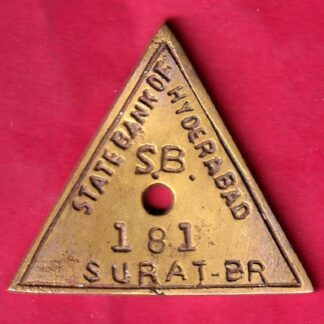 BANK TOKEN – STATE BANK OF HYDERABAD SURAT S.B. – F4036