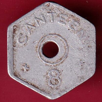 CANTEEN TOKEN :- GWALIOR RAYONS BIRLAKOOTAM CANTEEN–F4078 - Image 2