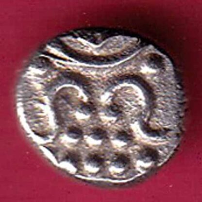 TRAVANCOR STATE RAJARAM VERMA IV SILVER CHUKRAM COIN - FC638