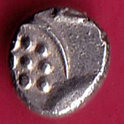 TRAVANCOR STATE RAJARAM VERMA IV SILVER CHUKRAM COIN - FC638 - Image 2