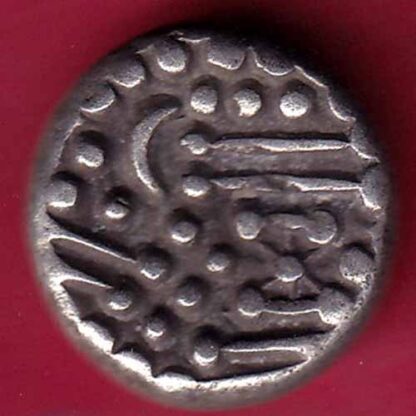ANCIENT INDIA GADHAYA DYNASTY KING PORTRAIT COIN –FC673 - Image 2