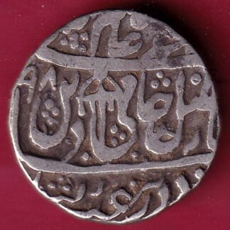 Rohilakhand ,Qasba panipat,Ino shahalam-ii SWASTIKA & UMBRELLA silver rupee – FC680