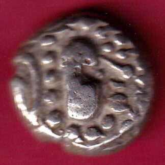 ANCIENT INDIA GADHAYA DYNASTY KING PORTRAIT COIN – FC691