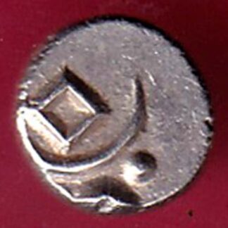 TRAVANCOR STATE RAJARAM VERMA IV SILVER CHUKRAM COIN - FC713