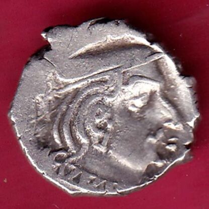 ANCIENT INDIA KSHATRAP DYNASTY KING PORTRAIT SILVER COIN - FC719 - Image 2