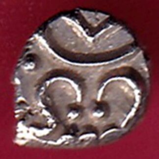 TRAVANCOR STATE RAJARAM VERMA IV SILVER CHUKRAM COIN - FC722