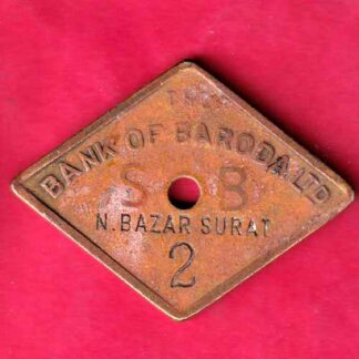 BANK TOKEN: BANK OF BARODA LTD.N. BAZAR SURAT- :-FC738