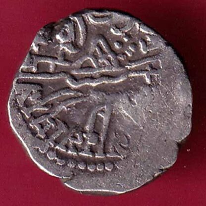 ANCIENT INDIA KSHATRAP DYNASTY KING PORTRAIT SILVER COIN– FC763 - Image 2