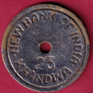BANK TOKEN: NEW BANK OF INDIA KHANDWA –FC768