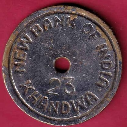 BANK TOKEN: NEW BANK OF INDIA KHANDWA –FC768