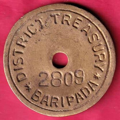govt. of orissa treasury baripada  2809  –FC769