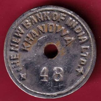 bank token: the new bank of india khnadwa 48  –FC773