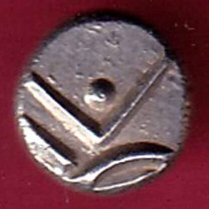 TRAVANCOR STATE RAJARAM VERMA IV SILVER CHUKRAM COIN - FC779 - Image 2
