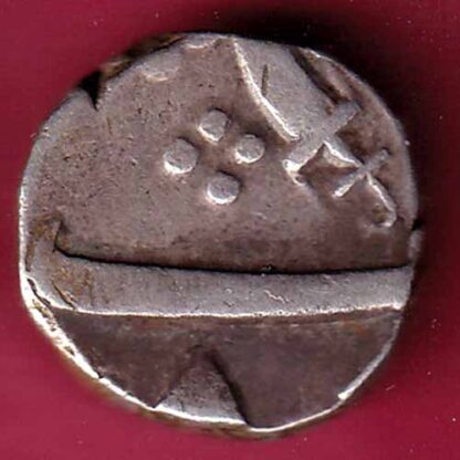 BARODA HALF RUPEE SILVER COIN - FC791 - Image 2