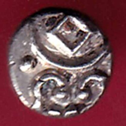 TRAVANCOR STATE RAJARAM VERMA IV SILVER CHUKRAM COIN – FC805
