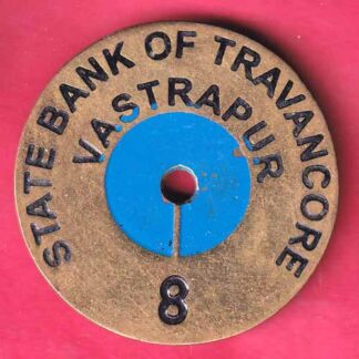 BANK TOKEN :-STATE BANK OF TRAVANCORE  BR.:-VASTRAPUR – FC846