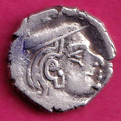 ANCIENT INDIA KSHATRAP DYNASTY KINGS PORTRAIT RARE SILVER COIN  – FC856