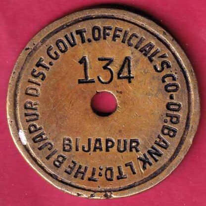 bank token: the bijapur dist. govt. official co.op.bank ltd– FC860