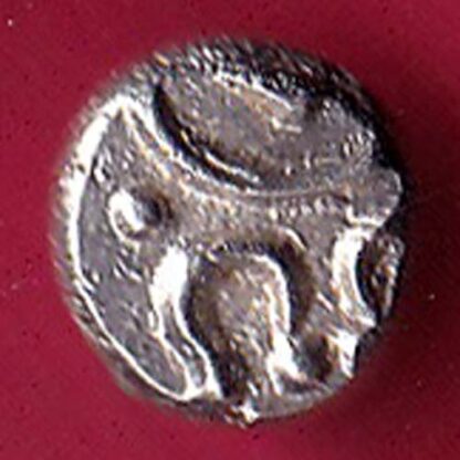 TRAVANCORE STATE RAJARAM VERMA IV SILVER CHUKRAM COIN– FC897