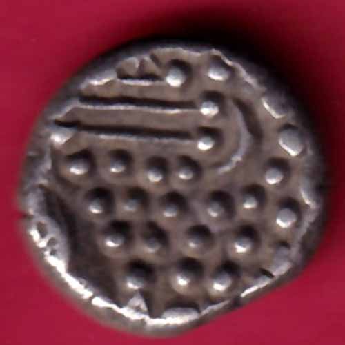 ANCIENT INDIA GADHAYA DYNASTY KING PORTRAIT COIN –FC608 - Image 2