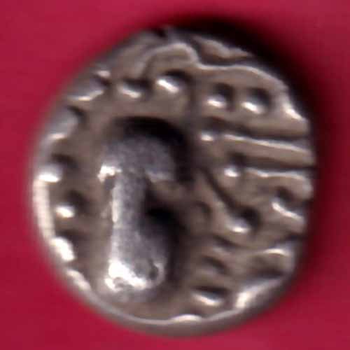 ANCIENT INDIA GADHAYA DYNASTY KING PORTRAIT COIN –FC608