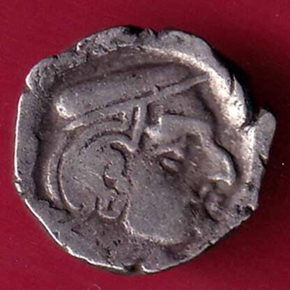 ANCIENT INDIA KSHATRAP DYNASTY KINGS PORTRAIT RARE SILVER COIN- FC913