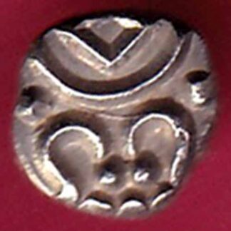 TRAVANCORE STATE RAJARAM VERMA IV SILVER CHUKRAM COIN–F4129