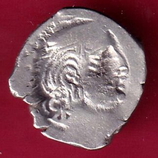 ANCIENT INDIA KSHATRAP DYNASTY KINGS PORTRAIT RARE SILVER COIN:- F4166