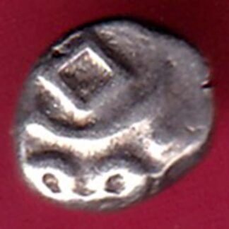 TRAVANCORE STATE RAJARAM VERMA IV SILVER CHUKRAM COIN – F4184