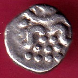 TRAVANCORE STATE RAJARAM VERMA IV SILVER CHUKRAM COIN– F4189