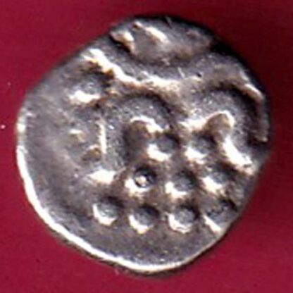 TRAVANCORE STATE RAJARAM VERMA IV SILVER CHUKRAM COIN– F4189