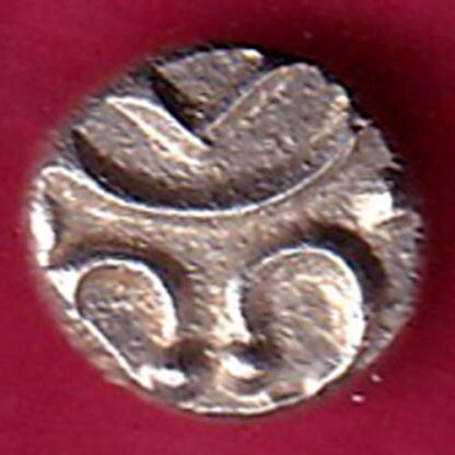 TRAVANCORE STATE RAJARAM VERMA IV SILVER CHUKRAM COIN - F4197