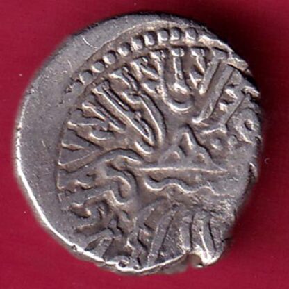 ANCIENT INDIA KSHATRAP DYNASTY KINGS PORTRAIT RARE SILVER COIN:- F4227 - Image 2