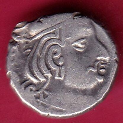 ANCIENT INDIA KSHATRAP DYNASTY KINGS PORTRAIT RARE SILVER COIN:- F4227