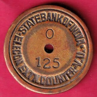 BANK TOKEN: STATE BANK OF INDIA ELECON EXTNCOUNTER V-U 125 –F4247