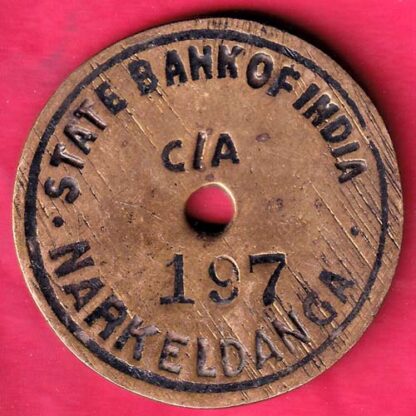 Token :- State Bank Of India, Narkeldanga 197  –F4268