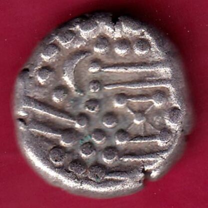 ANCIENT INDIA GADHAYA DYNASTY KING PORTRAIT COIN – F4283 - Image 2