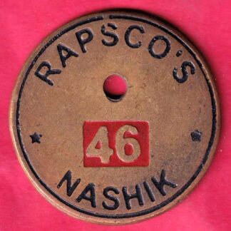 TOKEN : RAPSCO’S NASHIK – F4319